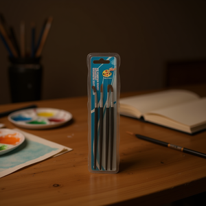 MNJ Paint Brushes Set 24Pcs Professional Art Painting Tools For Oil Acrylic Watercolor - Product Image 2