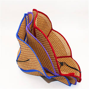 Sombrero de sol puntiagudo estilo coreano Fulishu, talla única, tela de papiro, protección UV para exteriores, ala ancha para mujer - Product Image 3