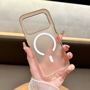 New Hard <b>Pc</b> Magnetic Phone case for iphone 17 Pro Max Matte <b>Wireless</b> Charging - Product Image 5