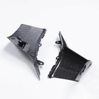 AKOSO 100% 3K Ailerons intérieurs de moto en fibre de carbone sèche pré-imprégnée pour BMW S1000RR 2025
