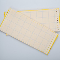 Piège à insectes physique collant double face jaune, épaissi, étanche, pour intérieur, conception en grille, modèle KNFL10K927