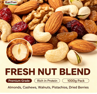 Amandes dures sucrées HALAL, mélange de noix et fruits secs, emballage personnalisé, collations à base de noix, prix de gros, produit phare 2026, OEM/ODM