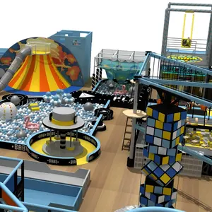 Commerciële Indoor Kinderen Trampoline Park Leuk Springen Speeltuin Voor Kinderen