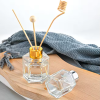 Vide personnalisé 100ml 150ml 200ml huile essentielle aromathérapie arôme diffuseur bouteille couleur verre roseau parfum diffuseur bouteille
