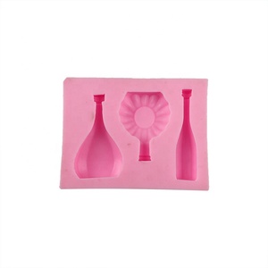 Bouteille de <span class=keywords><strong>parfum</strong></span> moulage gâteau <span class=keywords><strong>Fondant</strong></span> Silicone moule gâteau décoration liquide Silicone moule gâteau décoration outil - Product Image 1