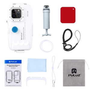 Étui étanche pour téléphone pour <span class=keywords><strong>iPhone</strong></span> <span class=keywords><strong>14</strong></span> Plus/<span class=keywords><strong>14</strong></span> Pro Max/13 Pro Max, avec valve unidirectionnelle, prise de photos sous-marines à 40 m, housse de protection pour la plongée - Product Image 2