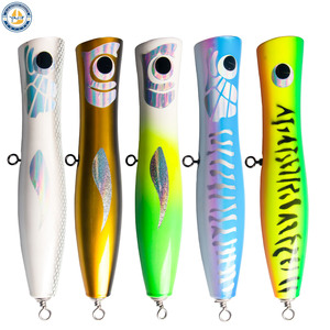 Señuelo de Pesca YAJIE Wooden Wave Crawler, 215 mm, 120 g, Señuelo Duro Biomimético para Pesca de Atún en Alta Mar - Product Image 1