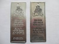 Etiquetas de peltre real grabadas a prueba de agua Etiquetas de vino de metal Vintage para vino Vodka Whisky Brandy Vodka Botella de embalaje