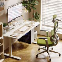 Bureaux de travail ergonomiques modernes à hauteur réglable électriquement, tables d'étude assis-debout personnalisables