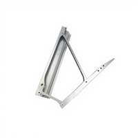 Support de table pliable mural triangulaire à angle réglable en acier inoxydable robuste