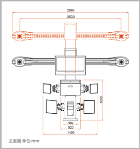 Equipo de Alineación de Ruedas 3D Láser de Alta Precisión BATTLE AXE para Taller de Neumáticos, Aprobado por el Distribuidor Hunter - Product Image 2