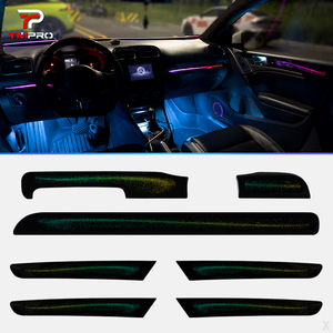 TMPRO - Amélioration de l'intérieur de luxe - Éclairage ambiant pour VW Golf 6 2008-2013 - Lampe d'ambiance LED à flux de couleur dynamique avec commande par application - Product Image 1
