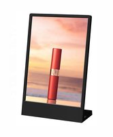 Boîte à lumière LED A4 rechargeable Tableau de menu de bureau magnétique Panneau publicitaire Forme rectangulaire Panneau alimenté par batterie