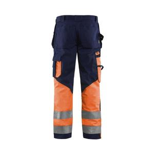 BLAKLADER - 152918608953C158 Pantalón Hi-Vis Azul marino/Naranja-EAN 7330509353578 ROPA DE TRABAJO DE LA HI-VIS - Product Image 2
