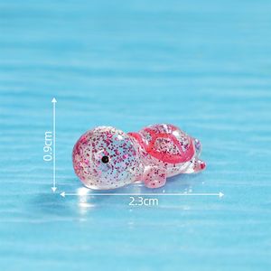 Nouveaux produits transfrontaliers Weij : tortue, grenouille, tricératops, <span class=keywords><strong>salamandre</strong></span>, accessoires décoratifs DIY, à effet scintillant. - Product Image 6