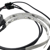 360 degrés APP contrôle rvb démon yeux lumière LED diable yeux magique LED Angle yeux pour HID Xexon projecteur lentille