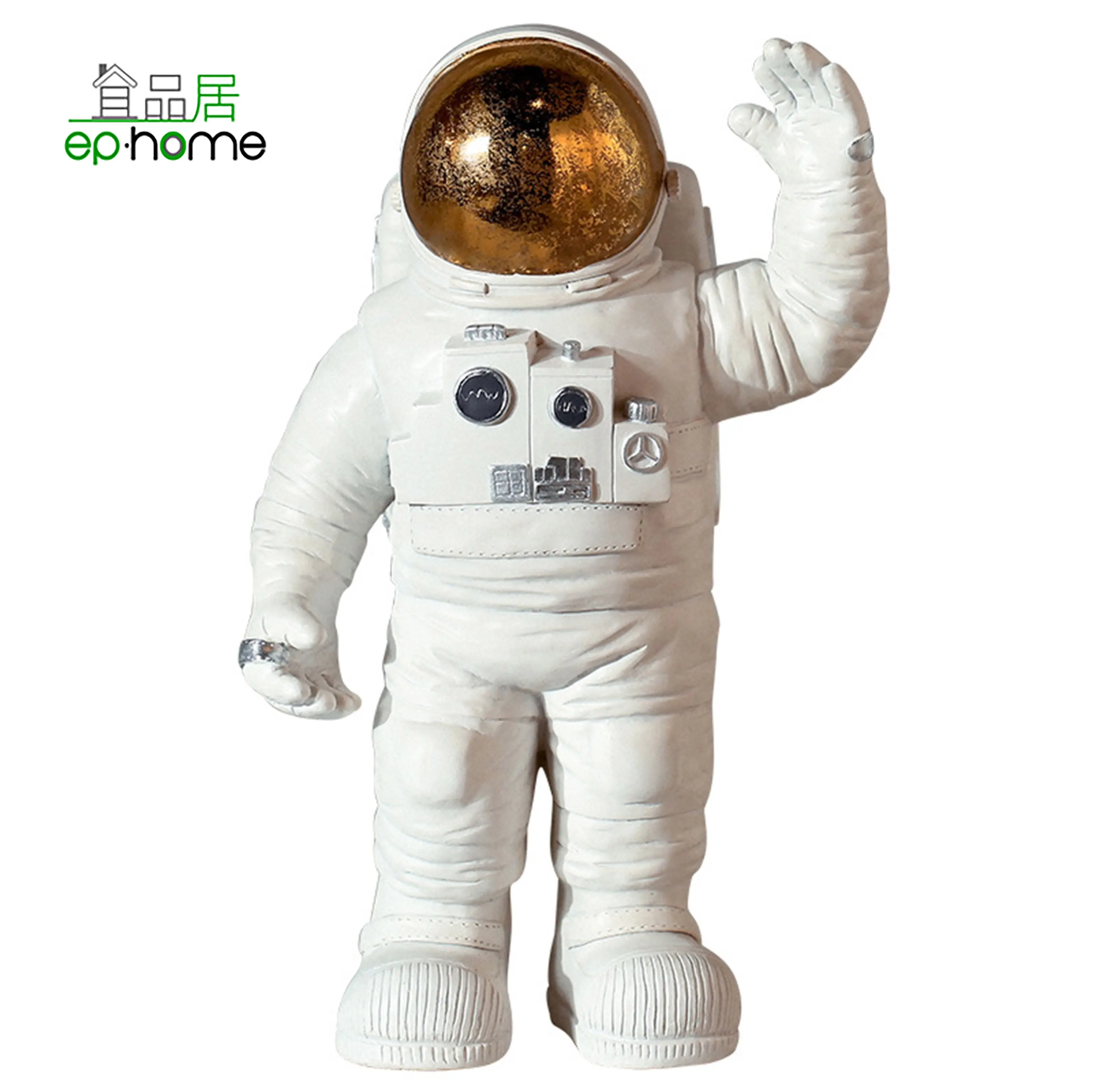 Spaceman 동상 어린이 방 장식 우주 재미 유치원 학습 교육 완구 어린이 방 장식
