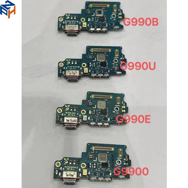 Mobile Phone Charging Board Charger for Samsung Galaxy S10 Plus S20 S20+ S21 S22 Ultra Dock Connector Port Flex Parts