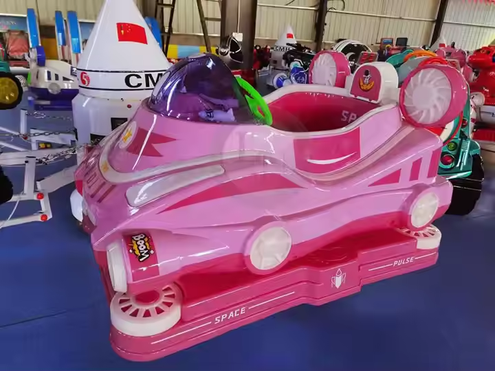 Amusement Park Kids Swing Cars 6 Seats Aircraft Spaceship Carousel Rides Merry-Go-Round for Sale