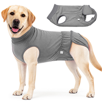 Ropa Postoperatoria Premium para Perros al por Mayor, Traje de Recuperación de Alta Elasticidad para Perros, Chaleco Quirúrgico Anti-Lamido, Directo de Fábrica