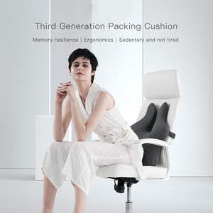 <span class=keywords><strong>Coussin</strong></span> <span class=keywords><strong>lombaire</strong></span> ergonomique en mousse à mémoire de forme pour chaise d'allaitement avec sangle réglable - Product Image 6