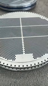 Baffle en acier inoxydable moulé <span class=keywords><strong>de</strong></span> qualité supérieure, à souder sur collecteur <span class=keywords><strong>de</strong></span> tuyauterie, plaque <span class=keywords><strong>de</strong></span> tubes industrielle - Product Image 5