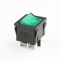 Interrupteur à bascule double pôle marche-marche KCD5 12V LED 6 broches