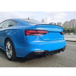 Nuovo Diffusore Posteriore in Materiale PP con Motivo in Fibra di Carbonio per Audi <span class=keywords><strong>A5</strong></span> 2021-2022 Tipo RS5-R Upgrade Auto - Product Image 3