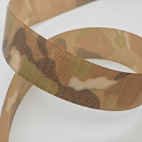 Jungle Camouflage Protection contre la lumière rouge Casque longue portée, plaque signalétique des vêtements et attaches à crochet et boucle en nylon 100%