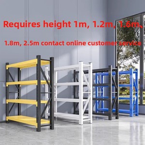 Kệ sắt hạng nặng cho 300kg chịu lực sử dụng kệ lưu trữ nhiều lớp cho kho siêu thị lưu trữ hàng hóa giá thấp - Product Image 6