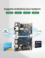 Carte de développement RK3588 Octa-core 64 bits avec processeur IA, PC SBC Android Rockchip RK3588S, kits de développement