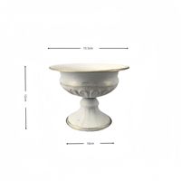 Lot de Vases Métalliques Multi-Tailles pour Décoration de Mariage, Hôtels et Maisons – Idéal pour Arrangements Floraux et Décoration de Table