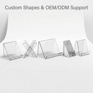 Support <span class=keywords><strong>de</strong></span> <span class=keywords><strong>livre</strong></span> moderne en acrylique transparent - Support universel <span class=keywords><strong>pour</strong></span> tablette, <span class=keywords><strong>pour</strong></span> la lecture, les livres <span class=keywords><strong>de</strong></span> <span class=keywords><strong>cuisine</strong></span>, l'iPad, affichage sur bureau <span class=keywords><strong>pour</strong></span> la maison et le bureau - Product Image 6