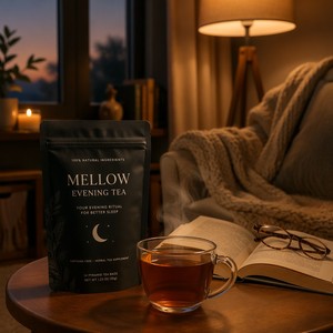 Thé Blanc Relaxant au Ganoderma Polygonatum Shoumei 5g20 – Infusion Apaisante du Soir – Mélange Bien-être Herbal Bio – Sachets <span class=keywords><strong>de</strong></span> Thé Marque MWTEA - Product Image 4
