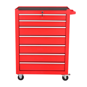 Chariot à outils manuel à sept tiroirs <span class=keywords><strong>de</strong></span> haute qualité personnalisable OEM tournevis à marteau à <span class=keywords><strong>dessin</strong></span> latéral Cr-V matériel pour trousses à outils - Product Image 4