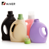 1300ml 1200ml 1000ml 1l vide HDPE détergent à lessive emballage de remplacement Pe plastique vêtements nettoyant distributeur adoucissant bouteille