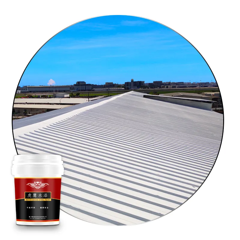 white Reflect Fireproof acrylic roof Waterproof Heat Insulation Coating For Metal Roof