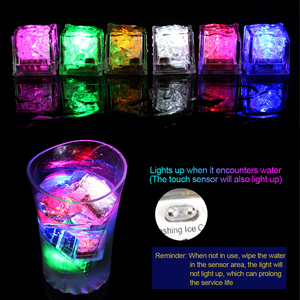 Glaçons lumineux multicolores LED 2026 pour boissons, bars, fêtes, carnaval, livraison directe - Product Image 3