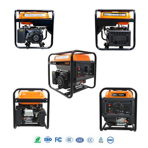 Portable 4.5kW 3kW 5 KW <b>Gasoline</b> Generator With Start Three-phase Suitable for Camping and Home Use HS4800 Powerful Output Avail - Product Image 1