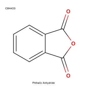 Topo pureza 99.5% phthalic anhydride, branco, escamas ou cristálico em pó, o-phthalic anhydride msds