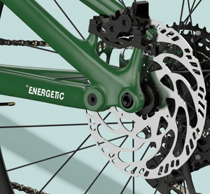 Kit de conversion de vélo tout-terrain modèle Super, cadre en fibre de carbone, moteur 350W, autonomie 100 km - Product Image 4