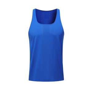 Gilet pour hommes faisant la machine 1 matelassé pour les accessoires de sport de l'équitation gilet de couleur noire façonnant les débardeurs top hommes - Product Image 4