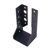 Heavy Duty 2x4 Pérgola Soporte de techo Poste Conector de haz con montaje de estructura de soporte triangular