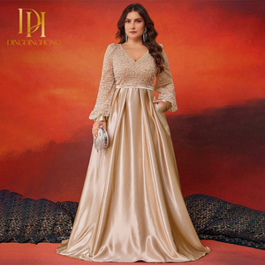 <span class=keywords><strong>Vestito</strong></span> da sera con paillettes e paillettes Patchwork in <span class=keywords><strong>raso</strong></span> elegante a <span class=keywords><strong>maniche</strong></span> <span class=keywords><strong>lunghe</strong></span> da donna - Product Image 6