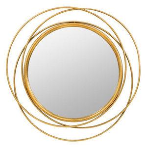Miroir mural rond en métal, de forme géométrique, 10 pièces, décoratif - Product Image 2