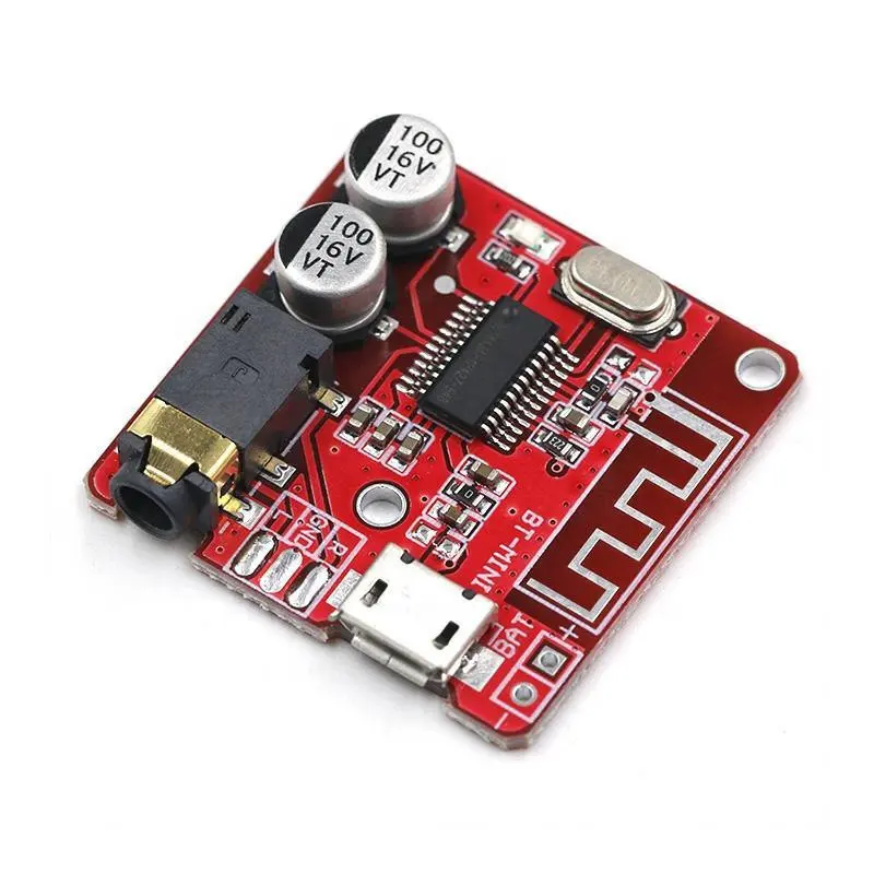 Bluetooth MP3 VHM-314 non-destructive car speaker amplifier modified Bluetooth 4.1/5.0 circuit board