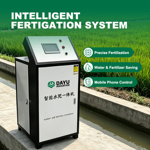 DAYU 1.5KW Machine agricole 4 canaux pour eau et engrais <span class=keywords><strong>600L</strong></span>/H Équipement d'irrigation intelligent Épandeur d'engrais - Product Image 2