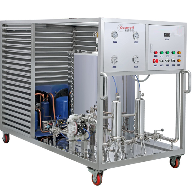 Automatic 200L Perfume Making Machine Perfume Mixer Machine Perfume Freezing Machine with Filter