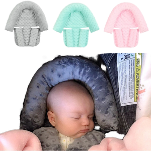 Ensemble de sécurité pour bébé en polaire à bulles ultra-douce Accessoire transfrontalier 9 couleurs avec oreiller et protecteur de ceinture de sécurité - Product Image 6