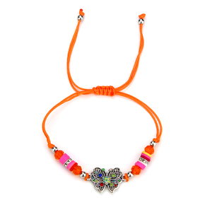 Bohemian Cổ Điển Dệt Pha Lê Bangles Rùa Hoa Bướm Polymer Đất Sét Chuỗi Có Thể Điều Chỉnh Vòng Đeo Tay Cho Phụ Nữ Người Đàn Ông - Product Image 5